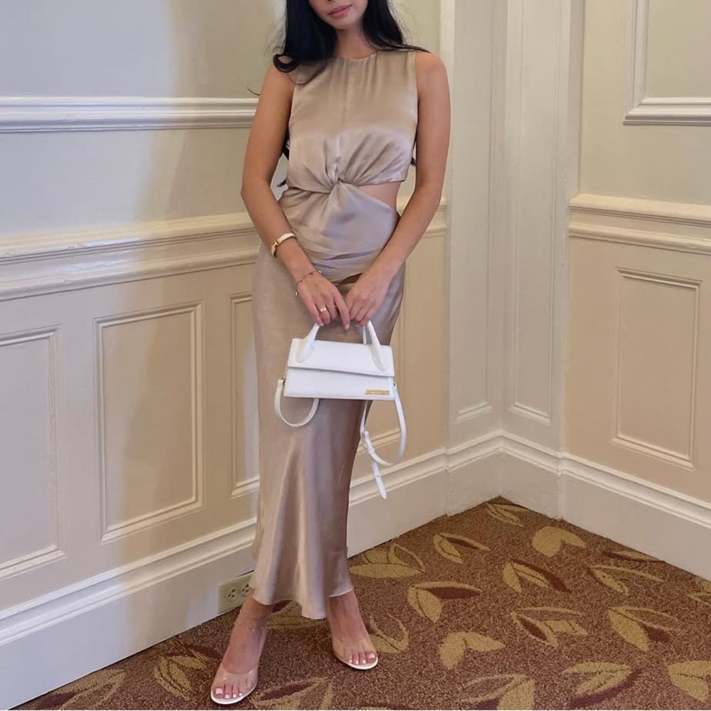 Shona joy champagne Women's dress